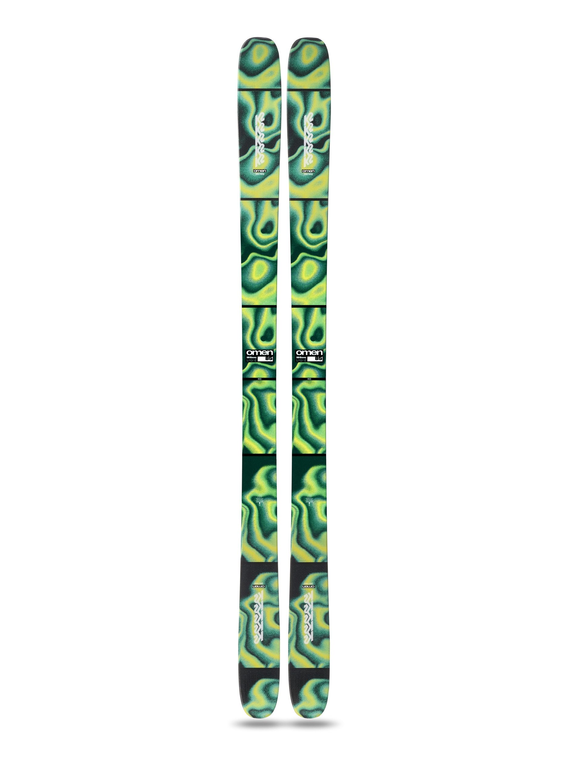 K2 Ski OMEN 85 design