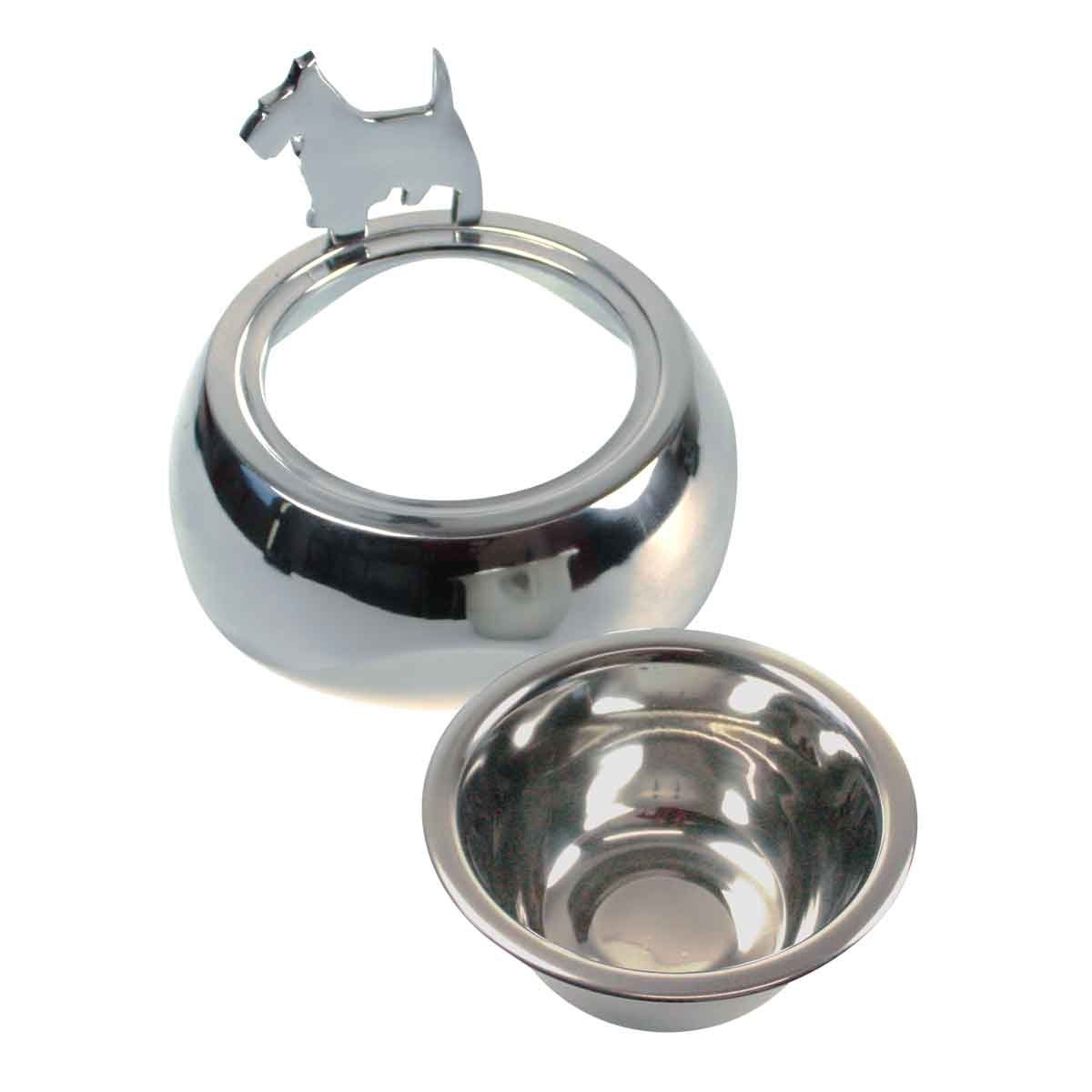 Mars & More Futternapf Mars & More Futternapf Motiv Hund, ca. 600ml, 2-teilig, Metall