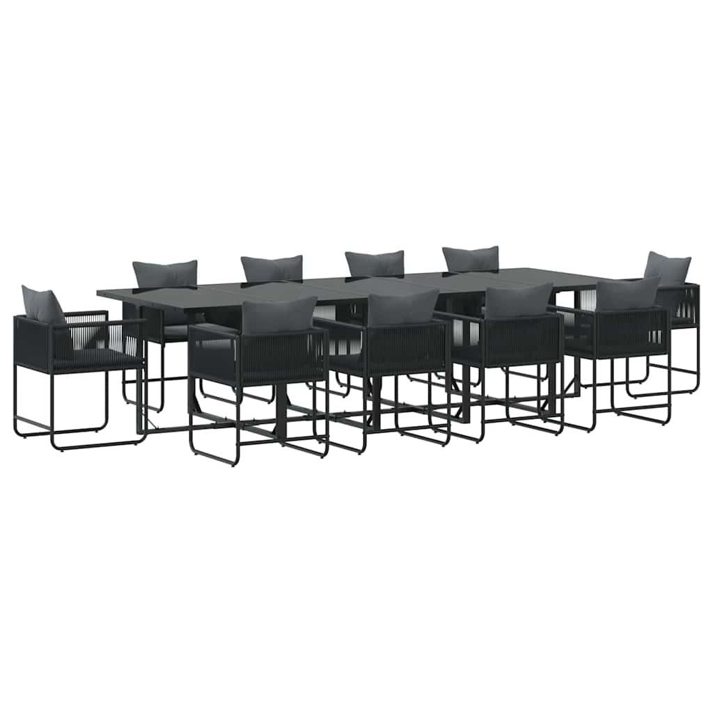 vidaXL Gartenlounge-Set Garten Essgruppe 11 pcs günstig online kaufen