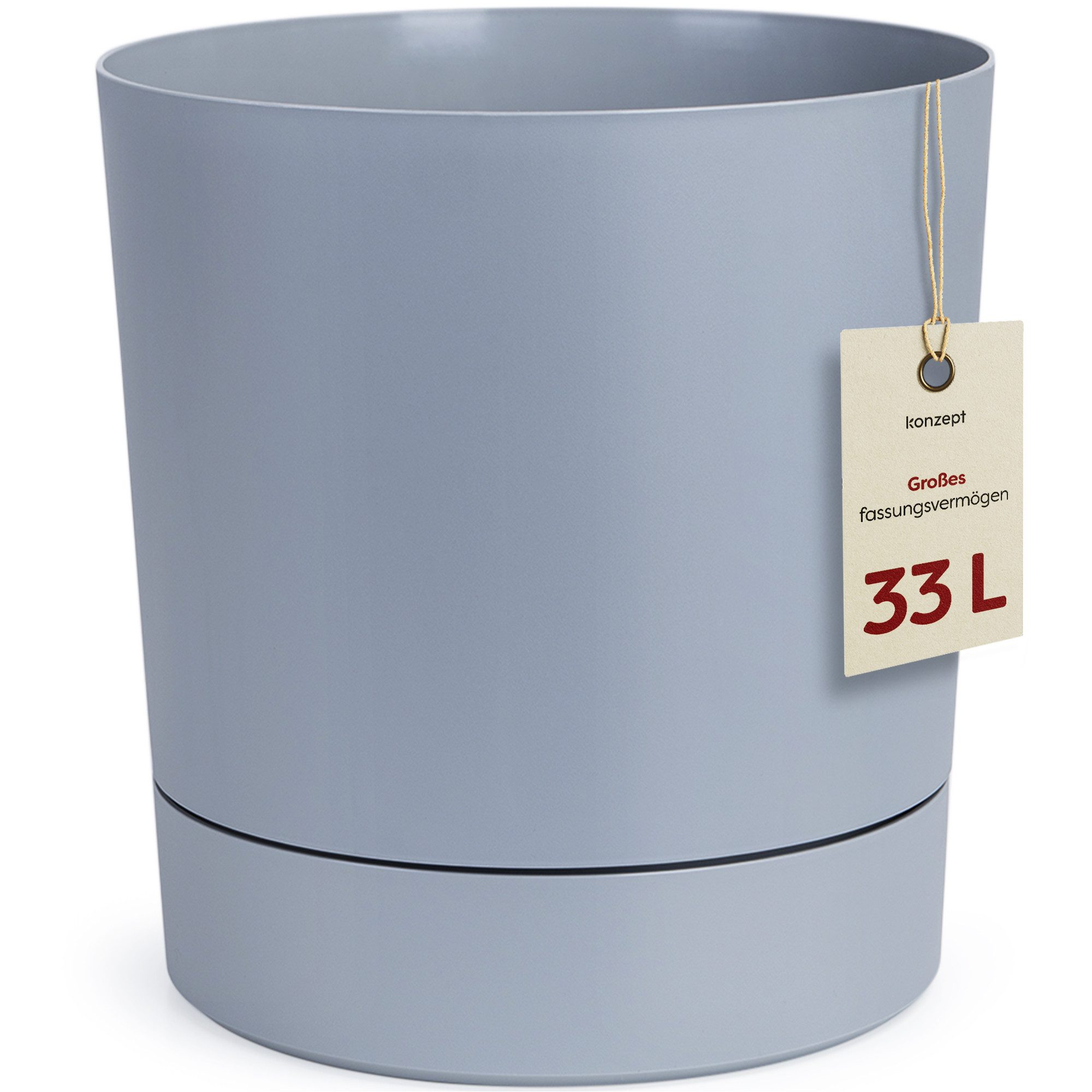 KONZEPT Blumentopf mit Untersetzer, großer Übertopf günstig online kaufen