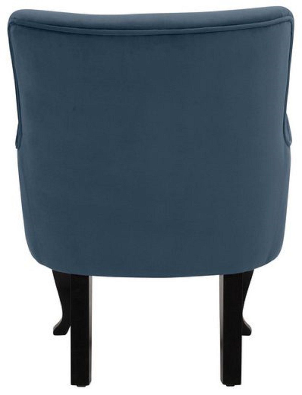 loft24 Sessel Dante (Sessel mit Hocker), mit Hocker, Samtbezug