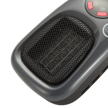 Balderia Schnellheizlüfter Steckdosenheizung Plug-In Heater SH500, 500 W, Steckdosen Mini Heizlüfter 500W