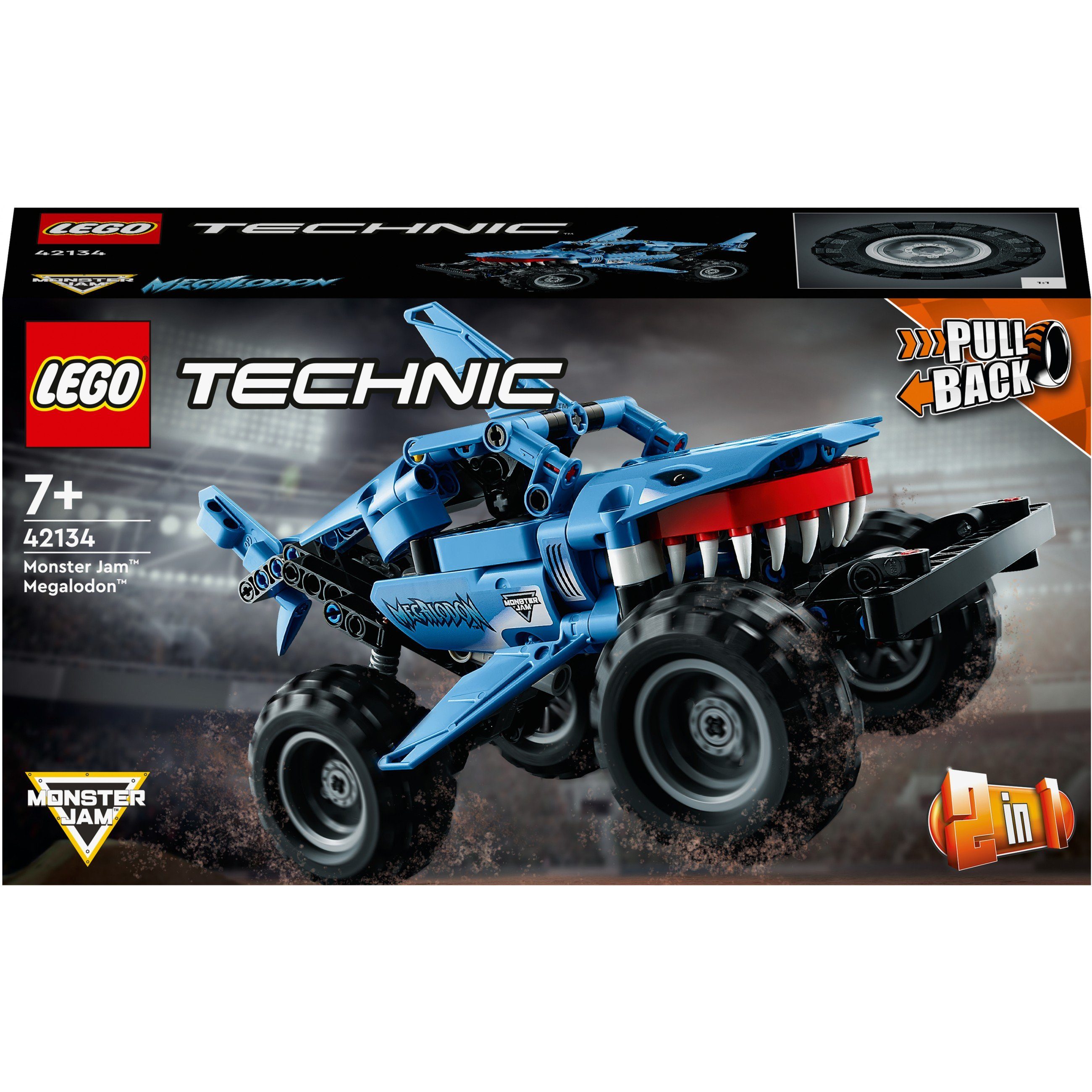 LEGO Monster Jam Megalodon Konstruktionsspielsteine