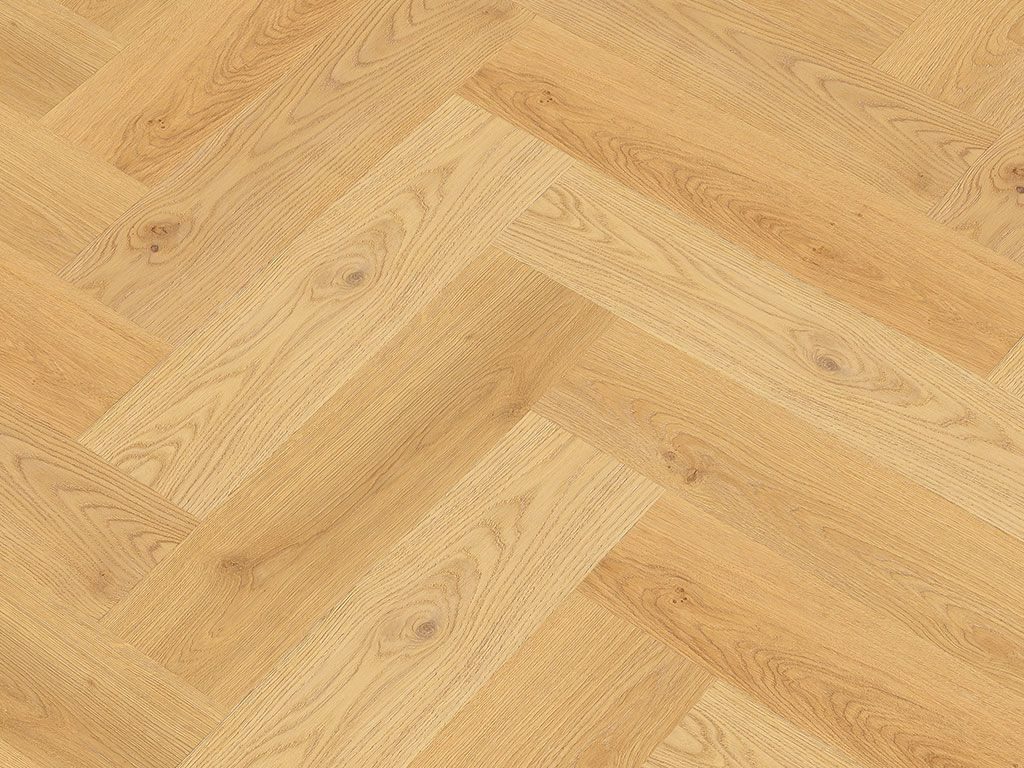 Check Vinylboden Herringbone Eiche – Fischgrät Klick Vinyl, robust -2072H;2074H:etc.-, inkl. Trittschall Premium, Packung, In 1 Packung: 20 Paneele - 1,752m², NK 42, 5,5 mm