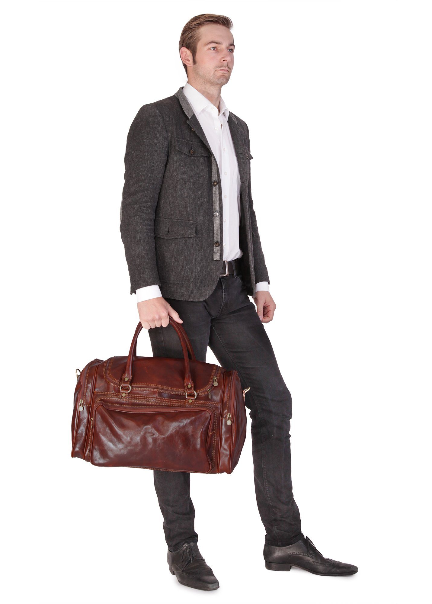 Piké Reisetasche, echt Leder, Made in günstig online kaufen
