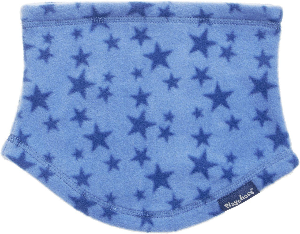 Fleece-Schlauchschal Sterne Schlupfmütze Playshoes Blau