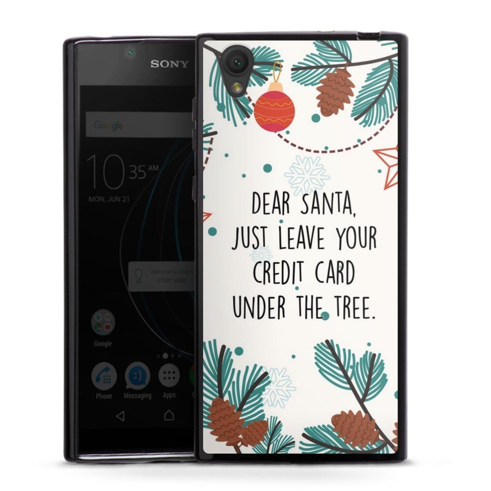 DeinDesign Handyhülle Dear Santa, Hülle Sprüche Statement Weihnachten