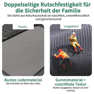 Badematte Rutschfeste, saugfähige Matte für das Badezimmer, 60*40cm TWSOUL, Material Wildleder, Rutschfeste Gummisohle, Schnelle Wasseraufnahme, Flanell+Gummi, Material Wildleder, Schnell absorbierend.