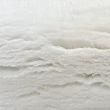 Teppich Schön weich-flauschiger Teppich „bezaubernd“ in schneeweiß, Teppich-Traum, rechteckig, Höhe: 16 mm