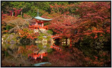 Papermoon Infrarotheizung japanischer Garten, sehr angenehme Strahlungswärme