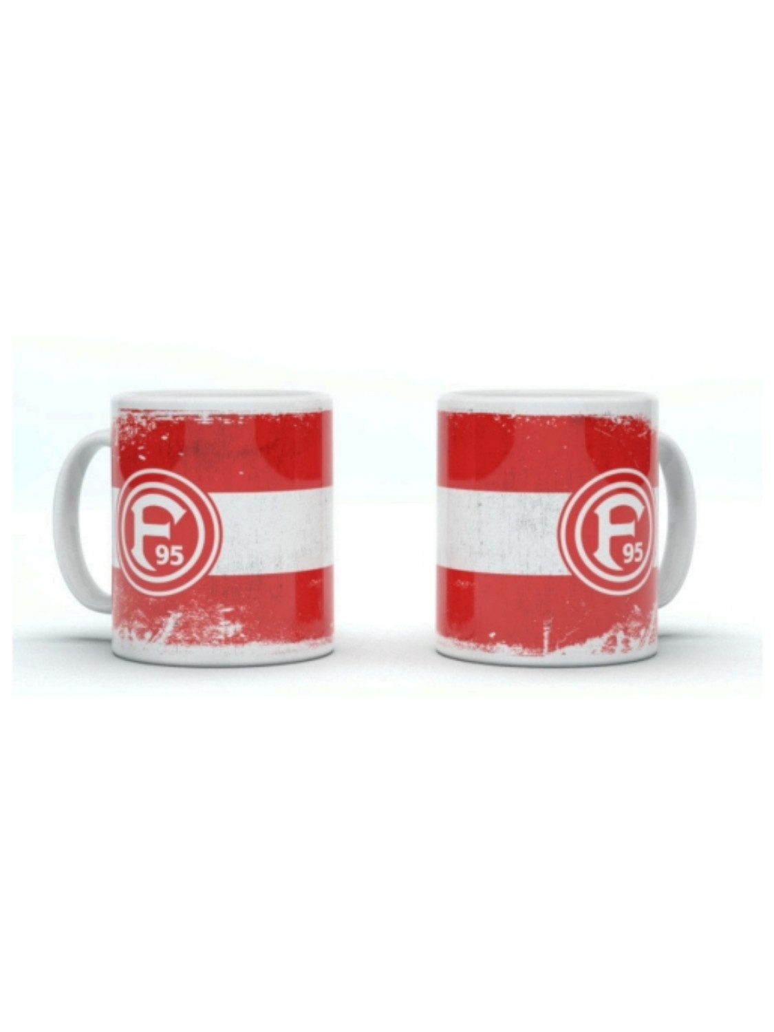 Fortuna Düsseldorf Becher Fortuna Düsseldorf Tasse "Used", Keramik