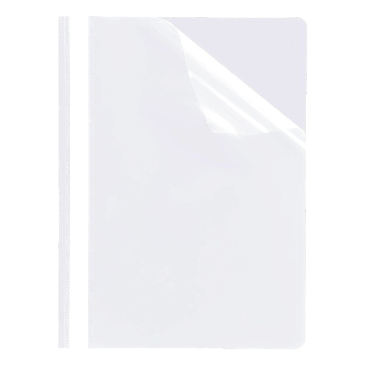 Otto Office Premium Hefter, mit glasklarem Vorderdeckel, Format DIN A4, bis 200 Blatt