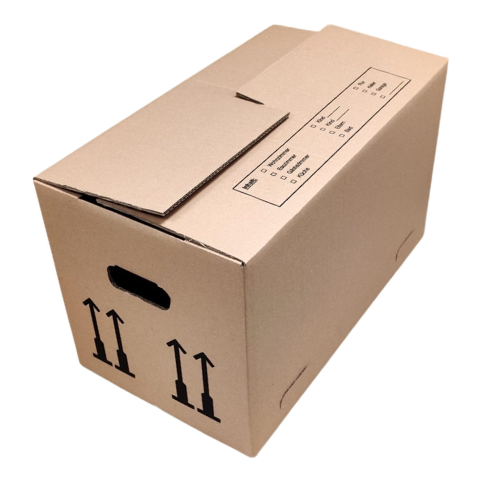 Packen24 GmbH Umzugskarton Umzugskarton L 665 x 340 x 325 mm Umzugskiste zweiwellig