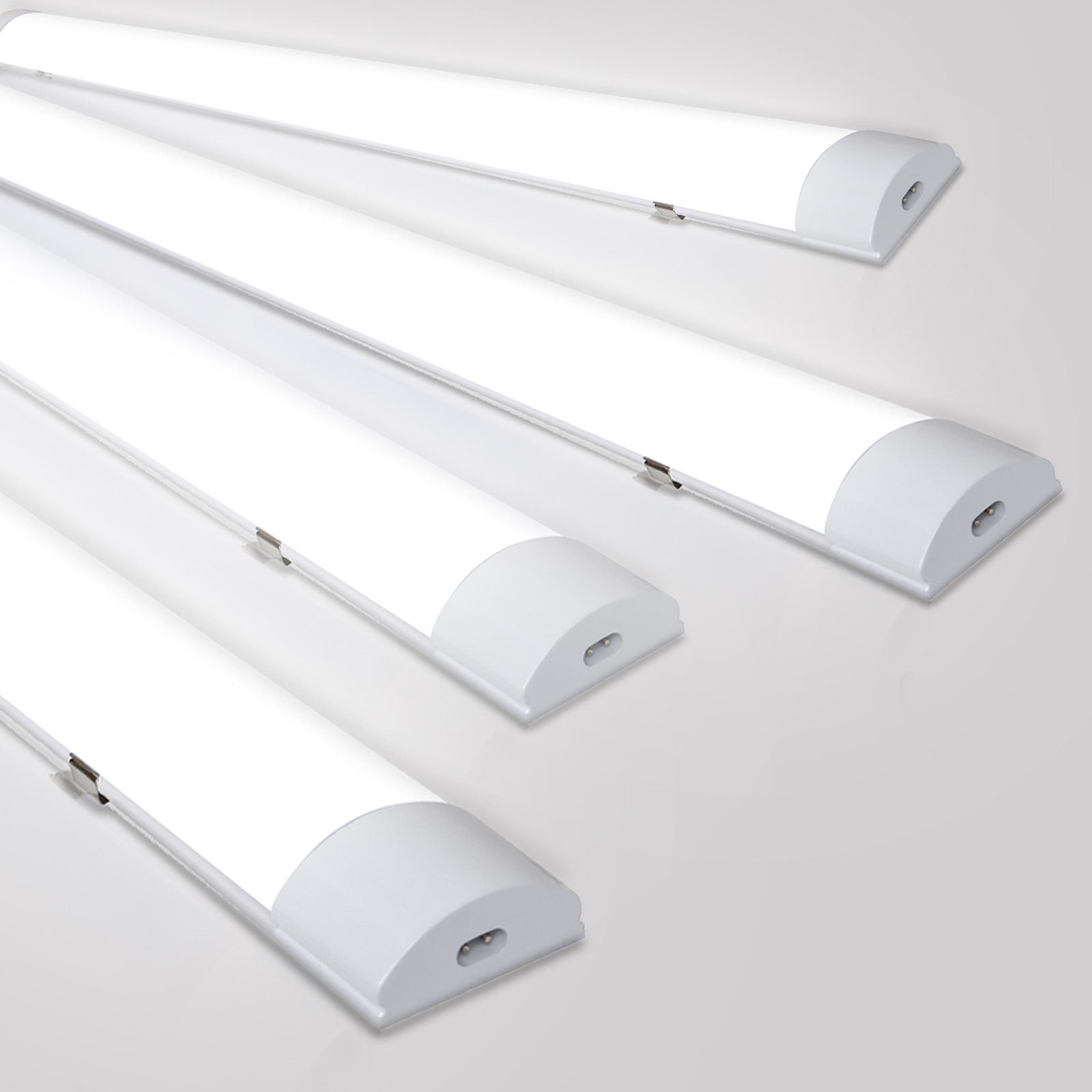 Clanmacy Außen-Deckenleuchte »LED Feuchtraumleuchte Keller Garage Lampe  Keller Neutralweiß IP65 60/120/150 cm«
