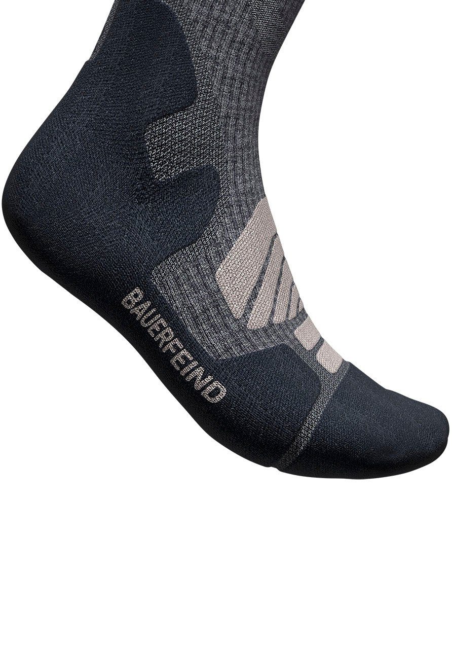 Bauerfeind Sportsocken Outdoor Merino Compression Socks mit Kompression, für Herren