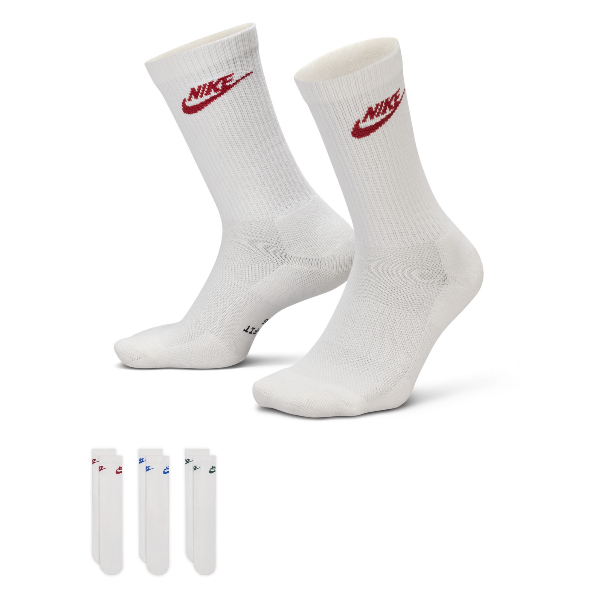 Nike Sportsocken U NK ED ELVD CRW 3P FUTRA -144