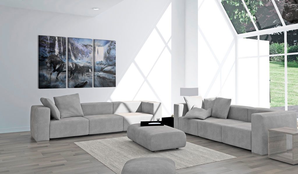 Basera® Wandbild Leinwandbild 020116-12