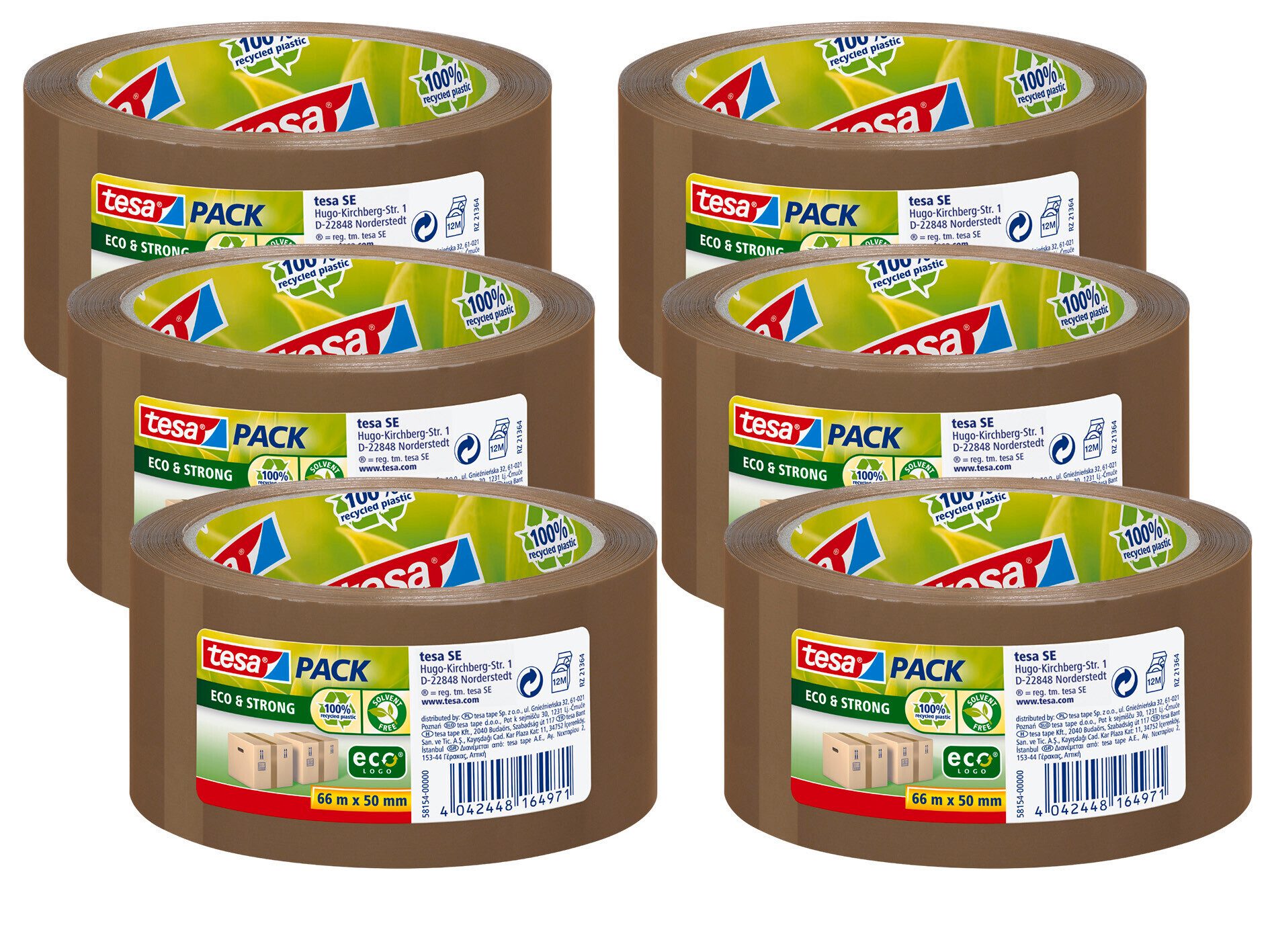 tesa Klebeband tesapack Paper ecoLogo® Packband günstig online kaufen