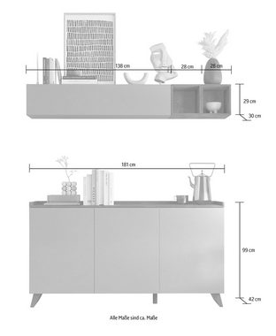 INOSIGN Wohnzimmer-Set Tray, 4-teilig