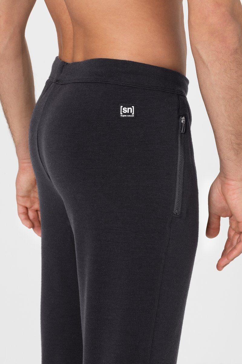 SUPER.NATURAL Jogginghose Merino Hose M EVERYDAY SWEATPANTS bequemer Merino-Materialmix