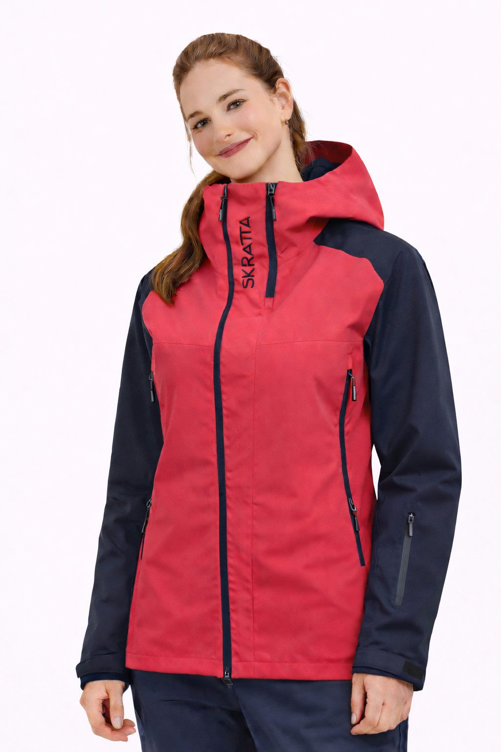 Skratta Skijacke Damen 3 Lagen Jacke Heli
