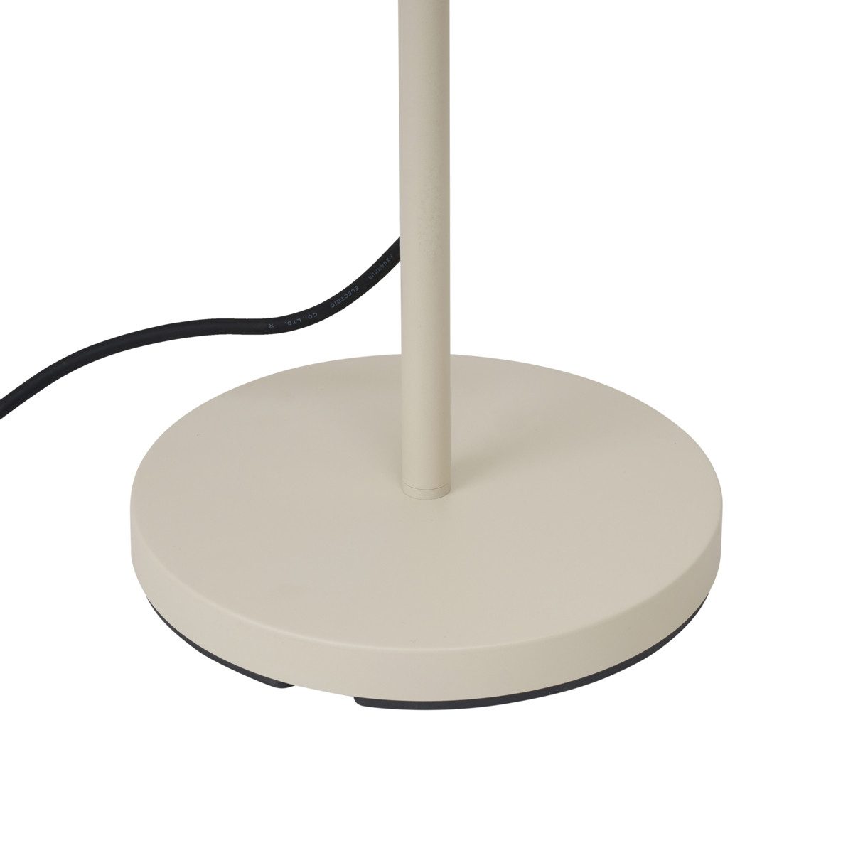 Qazqa Außen-Stehlampe Virginia, ohne Leuchtmittel, E27, Weiß, Modern, Kunststoff, 1-flammig