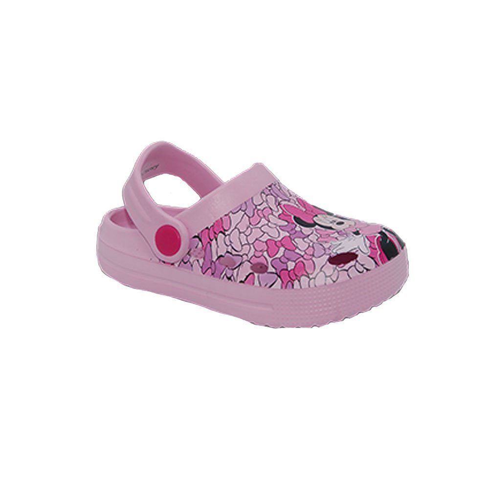 MINNIE MAUS Fuchsia mit Clog Disney Fersenriemen