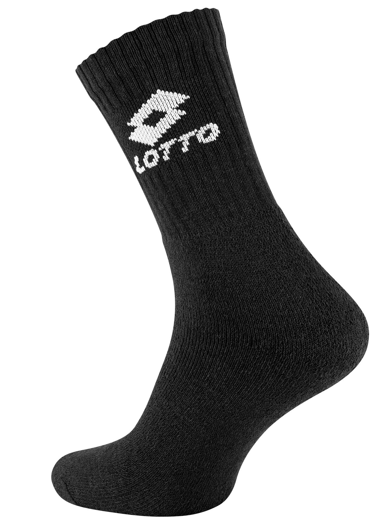 Lotto Socken Tennissocken (12-Paar) mit stoßdämpfendem Vollfrottee-Fußbett – Bild 3 von 3