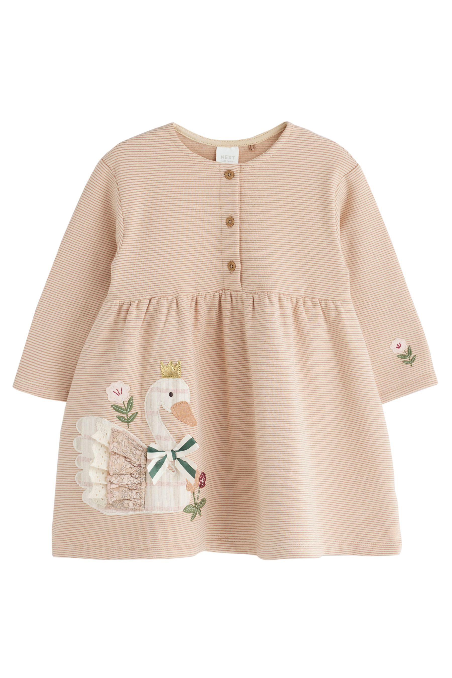 Next Jerseykleid Langärmeliges Kleid (1-tlg)