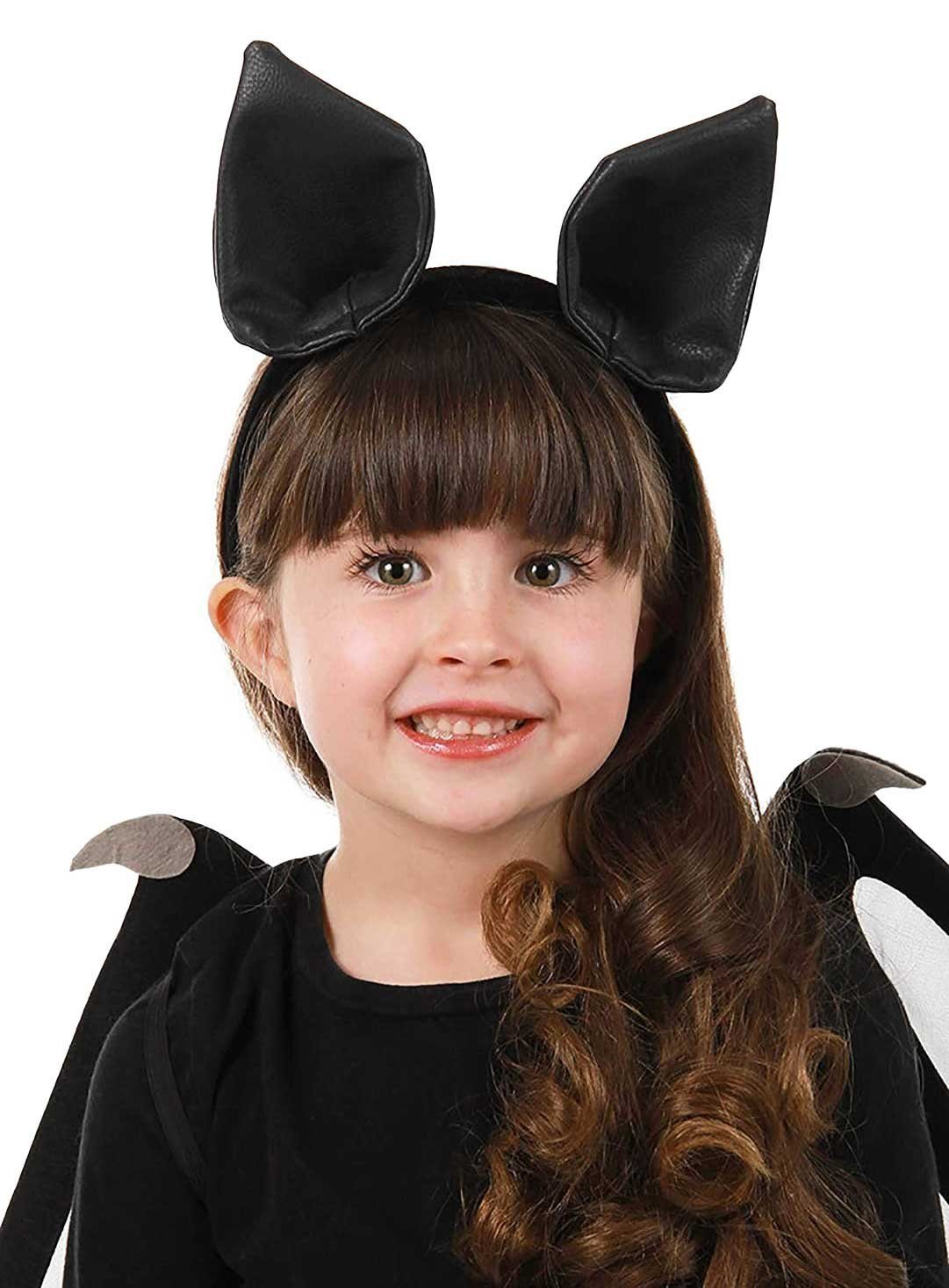 Elope Kostüm Fledermausohren für Halloween Kostüm Kinder Mädche, Haarreif für flatternde Vampire