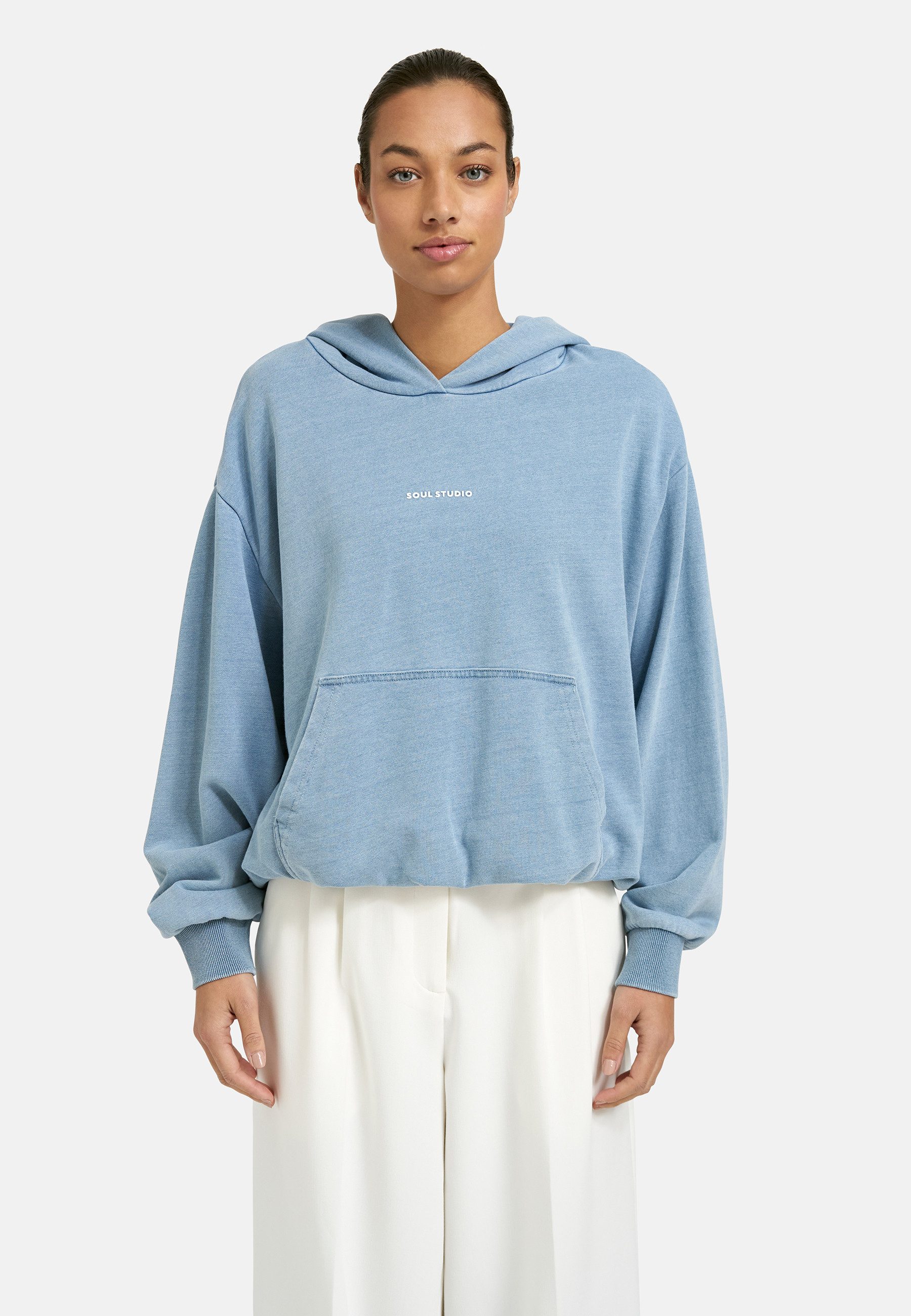 Smith & Soul Kapuzensweatshirt aus Baumwolle