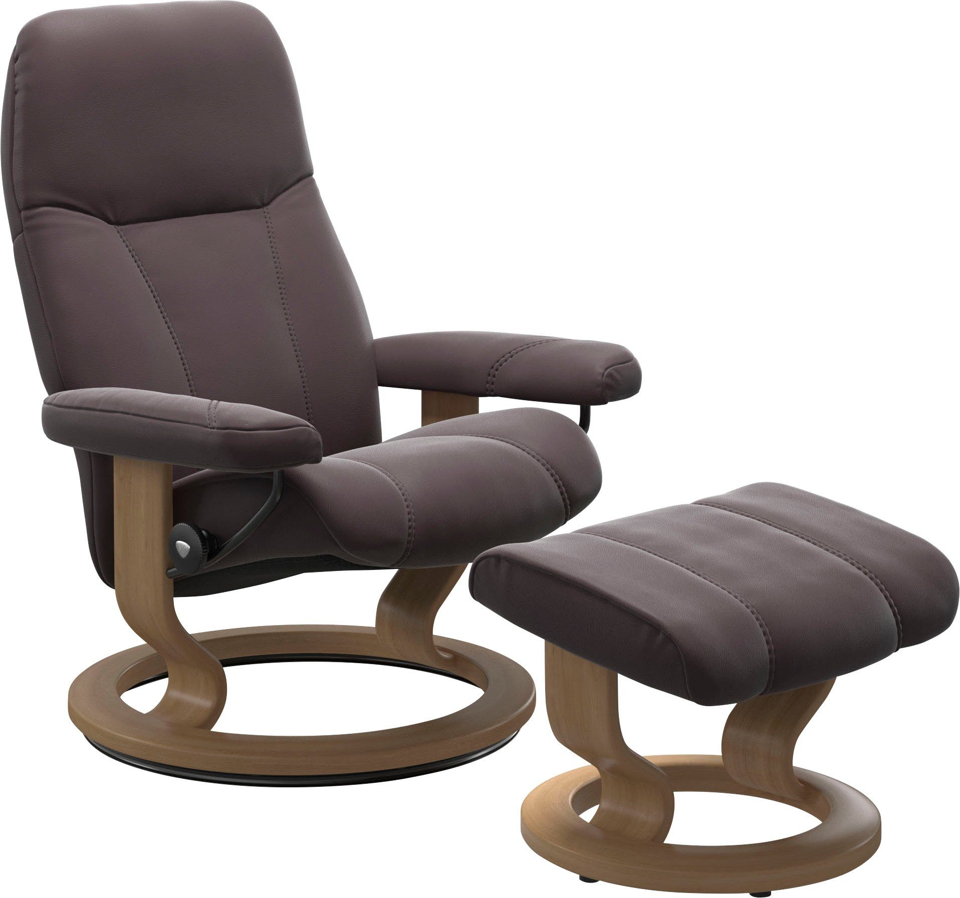 Stressless® Relaxsessel Consul, mit Classic Base, Größe S, Gestell Eiche