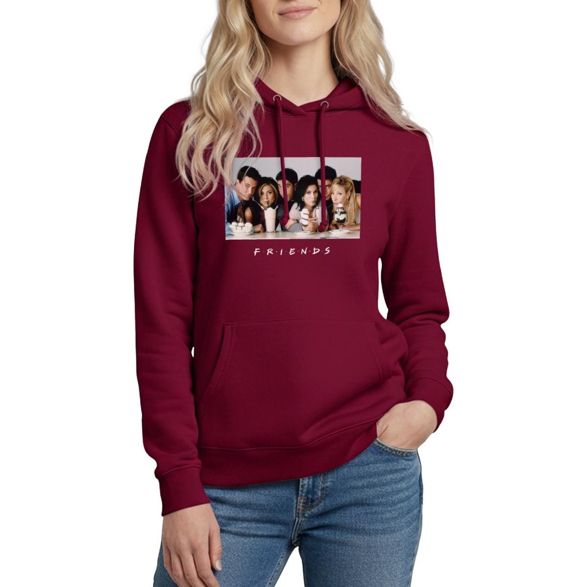 Hoodie Friends Milkshake Damen Hoodie