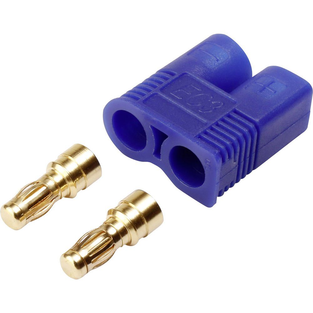 Reely 1373223 Akku Stecker EC3 vergoldet 1 St. Akku