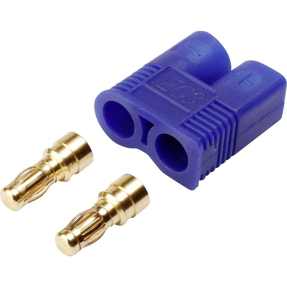 vergoldet EC3 Stecker Reely 1 1373223 Reely St. Akku Akku