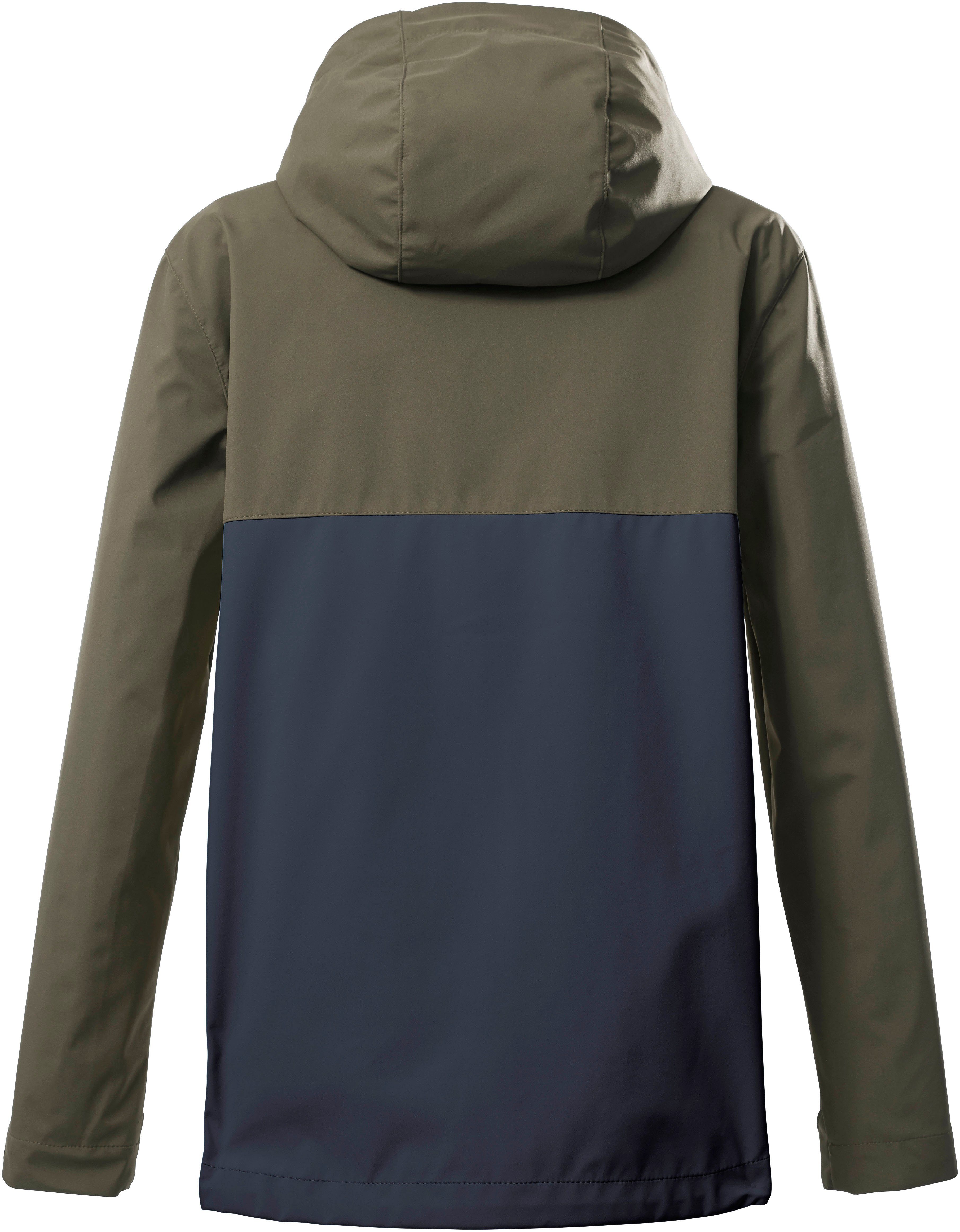 Killtec Softshelljacke oliv/navy Atmungsaktiv &