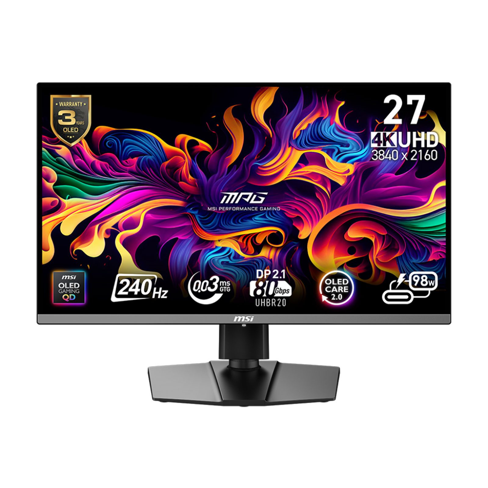 MSI MPG 272URX QD-OLED LCD-Monitor