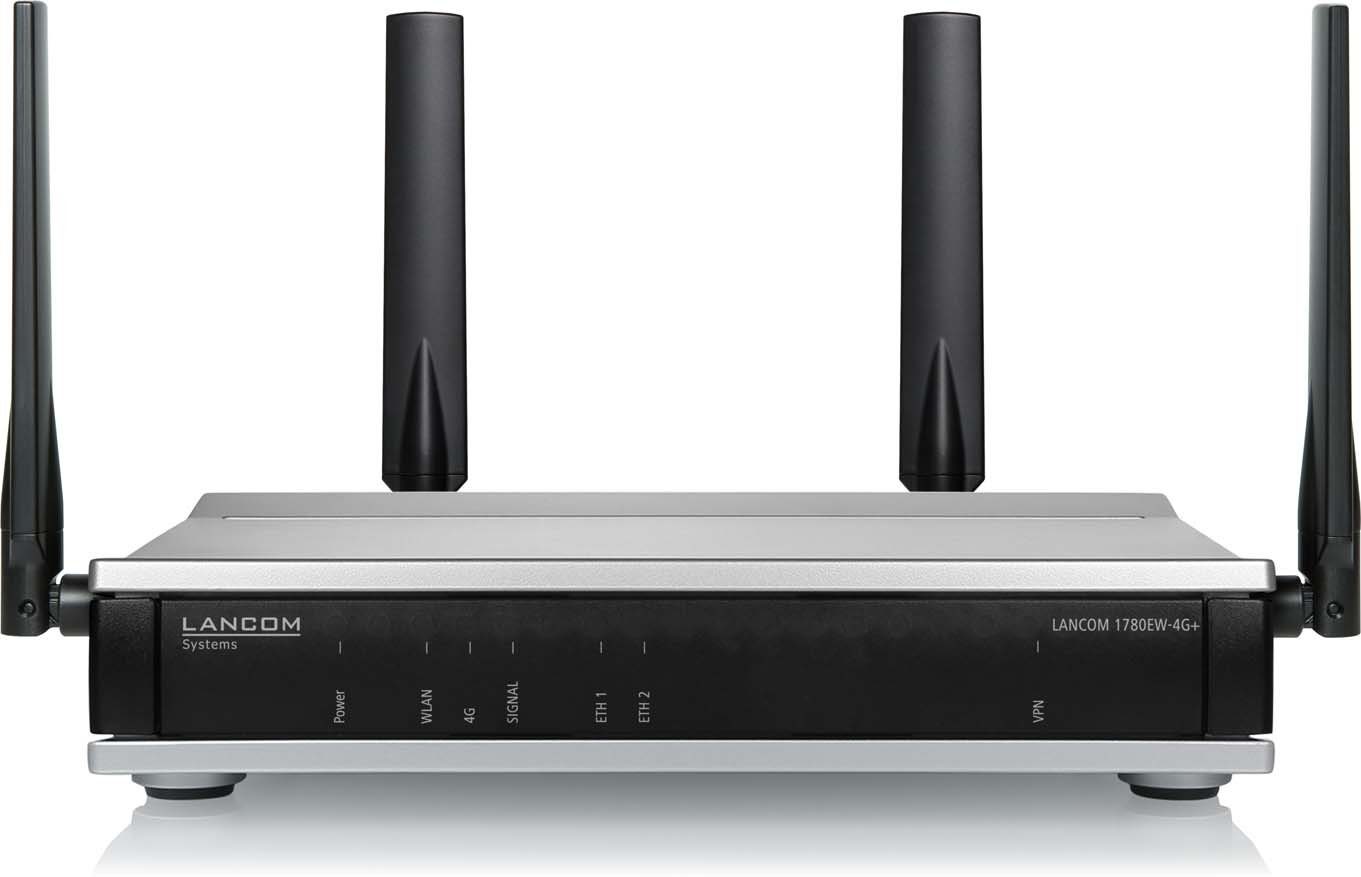 300MBits LANCOM 2xGE PoE VPN-Router DSL-Router Lancom 617 1780EW-4G+
