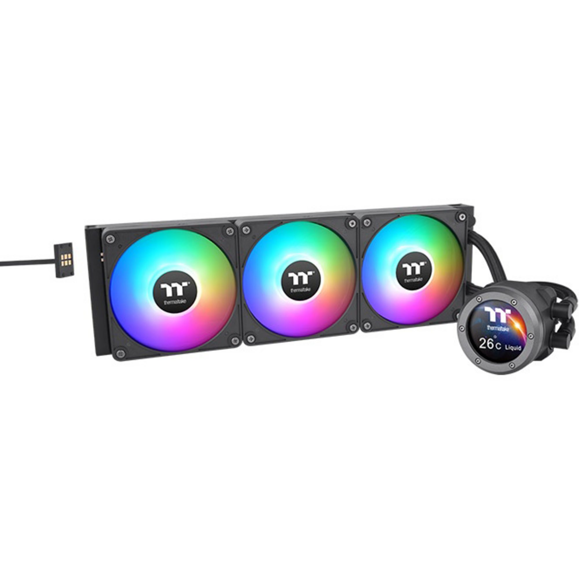Thermaltake CPU Kühler Thermaltake TH420 V2 Ultra EX ARGB CPU AIO Liquid Cooler