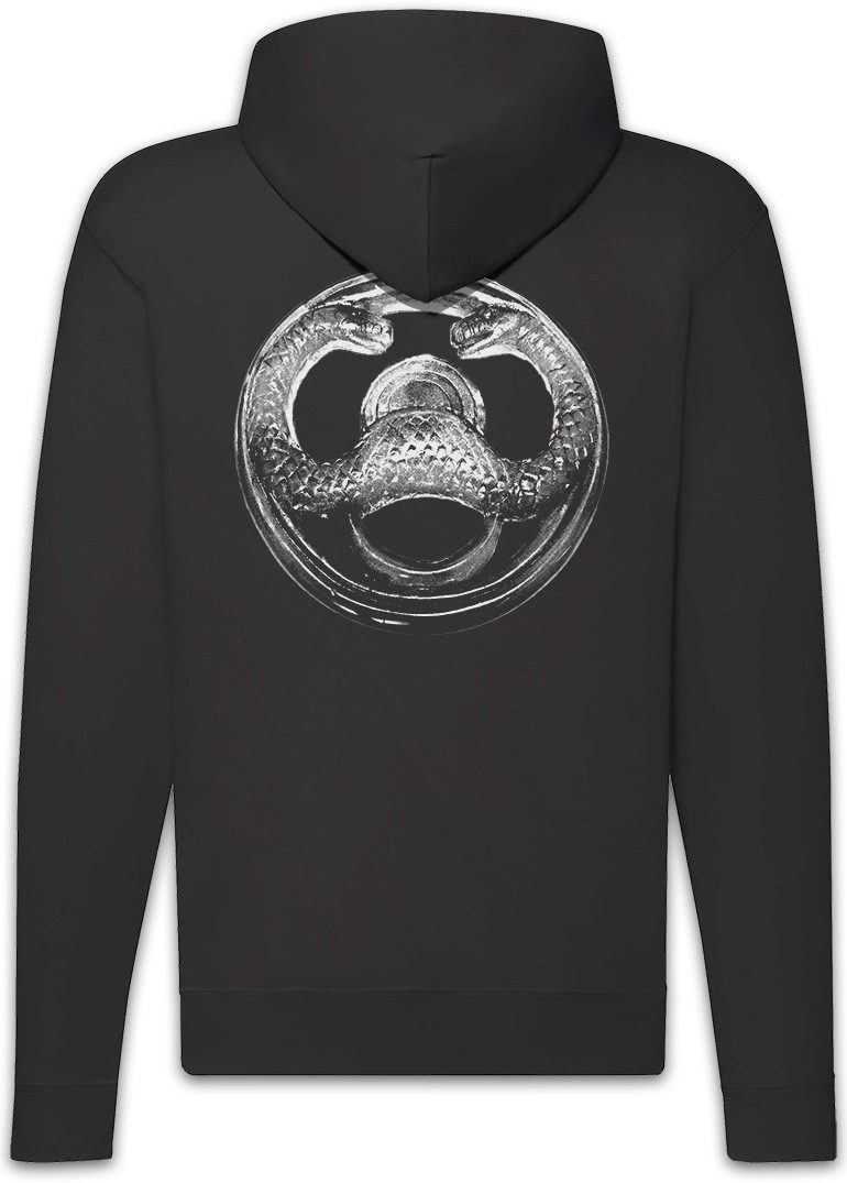 Urban Backwoods Sweatjacke Thulsa Doom Logo II Zipper Hoodie Conan Barbar Destroyer Barbarian The (1-tlg) Schlangengott Film Zerstörer Destroyer
