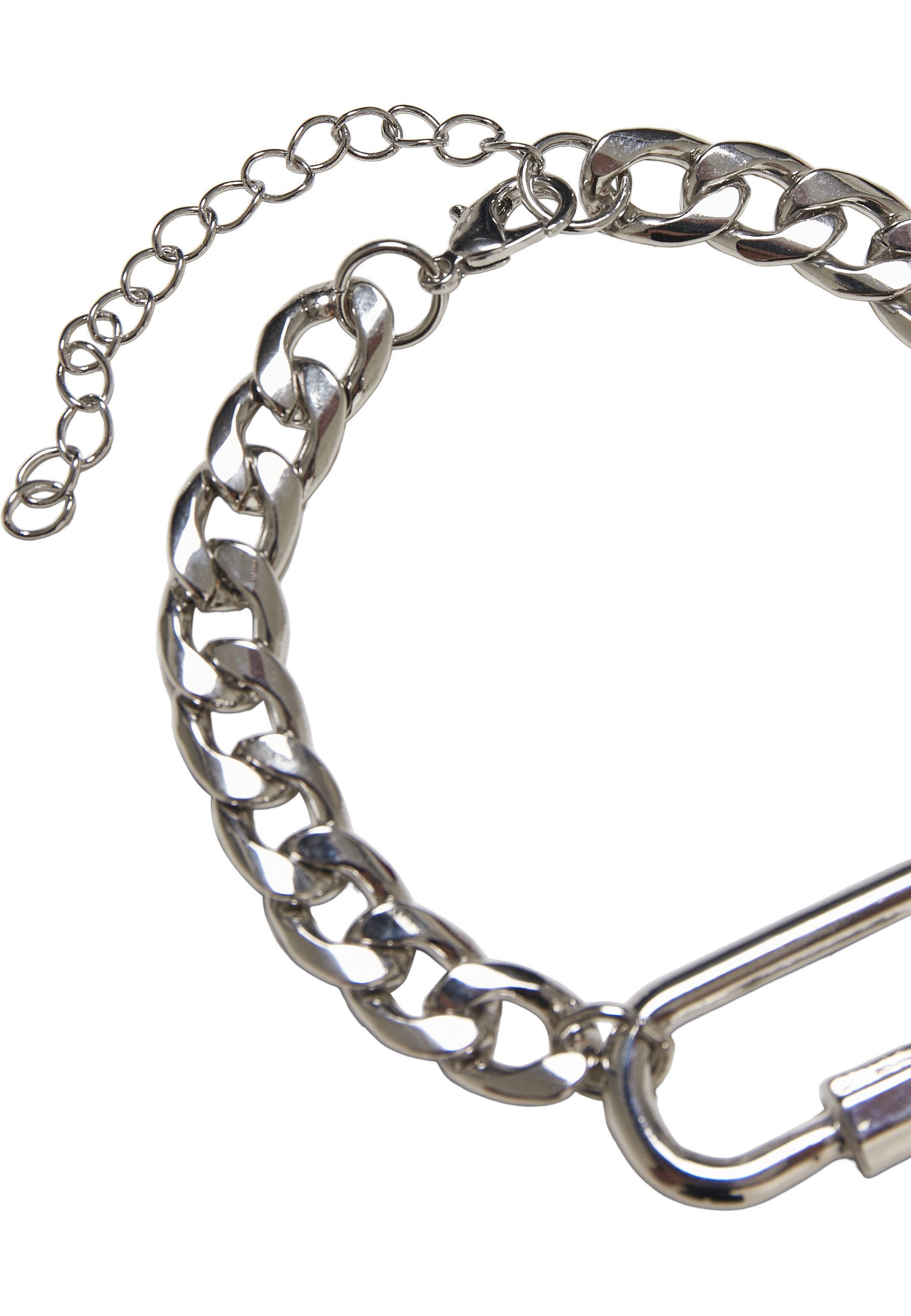 URBAN CLASSICS Bettelarmband Urban Classics Unisex Fastener Bracelet