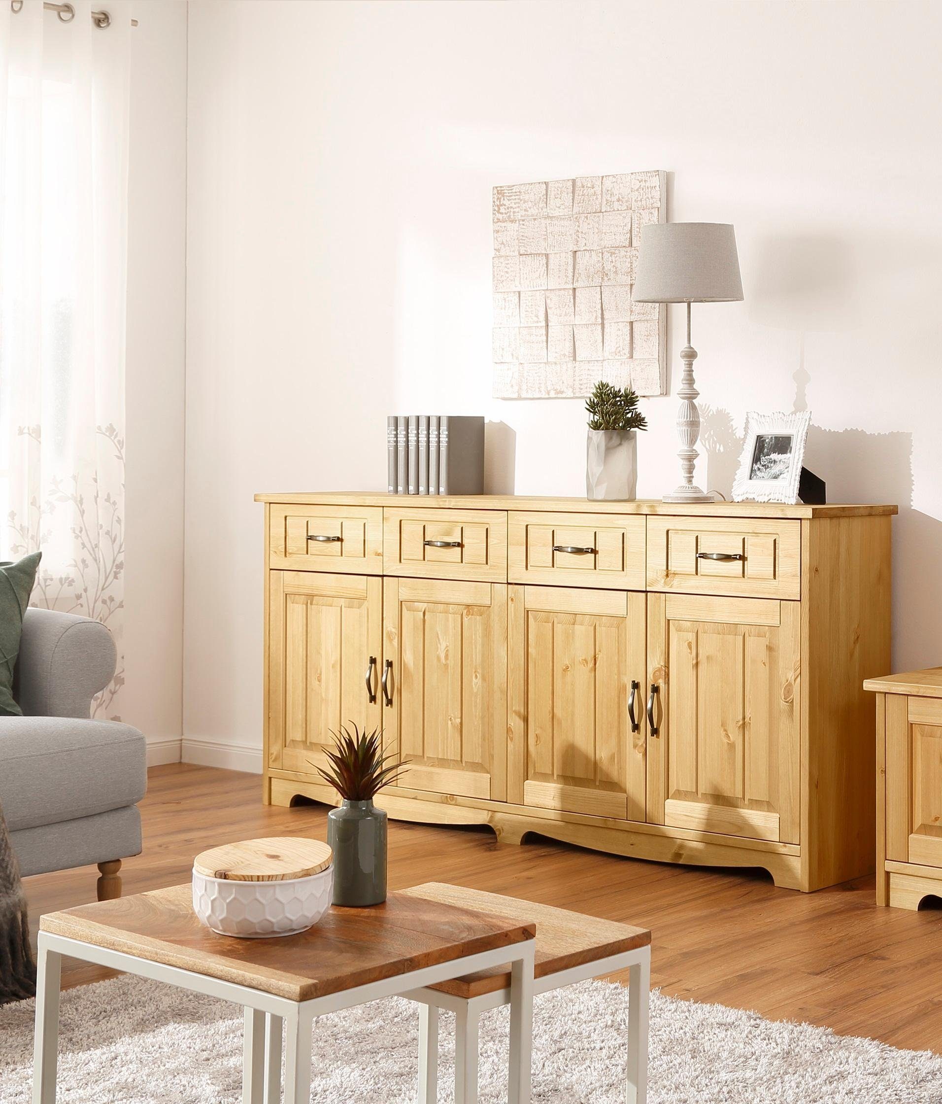 Home affaire Sideboard "Trinidad" Kommode, Breite 194 cm günstig online kaufen