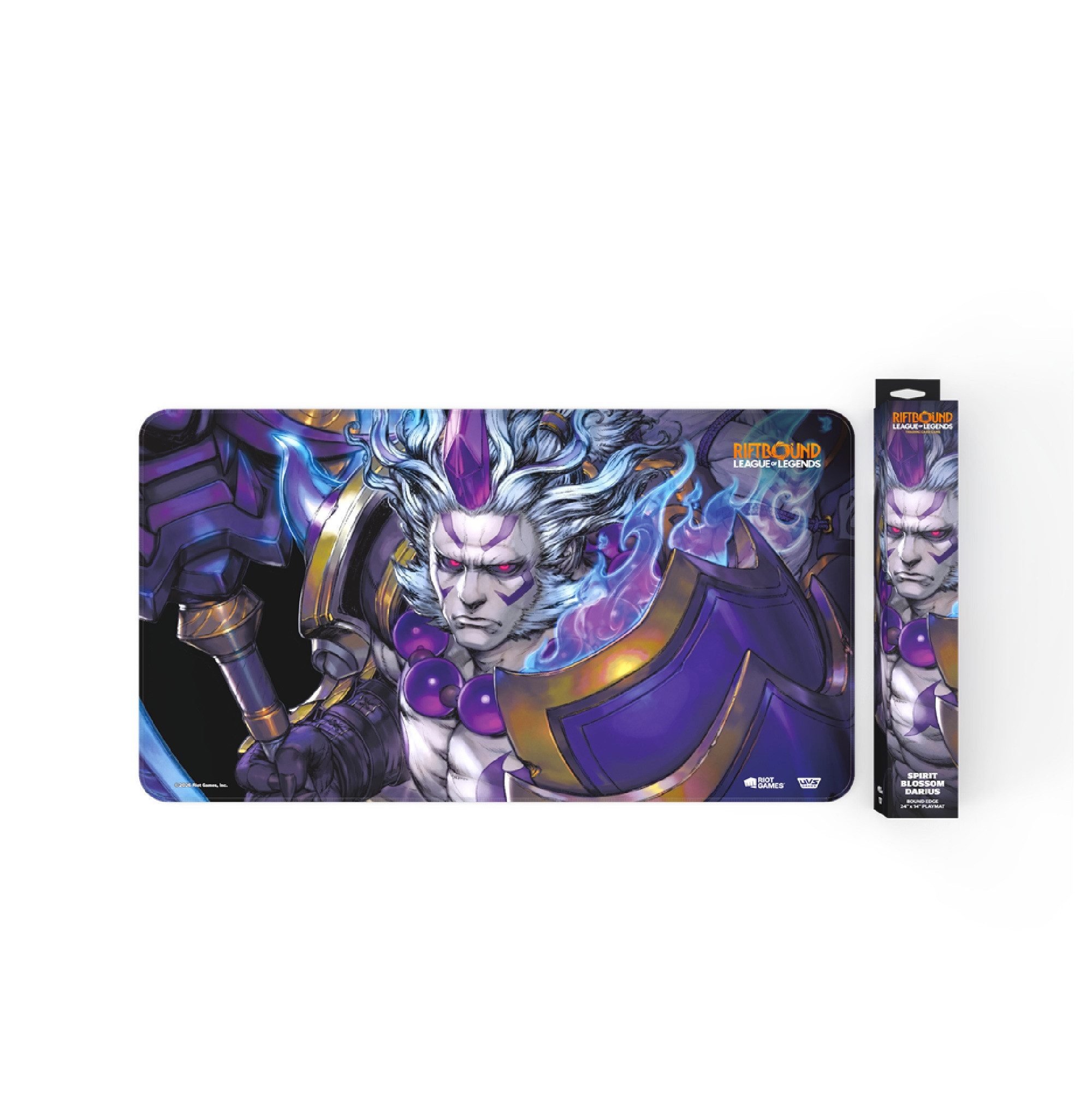 uvs Sammelkarte Riftbound LoL Spiritforged Darius Spielmatte