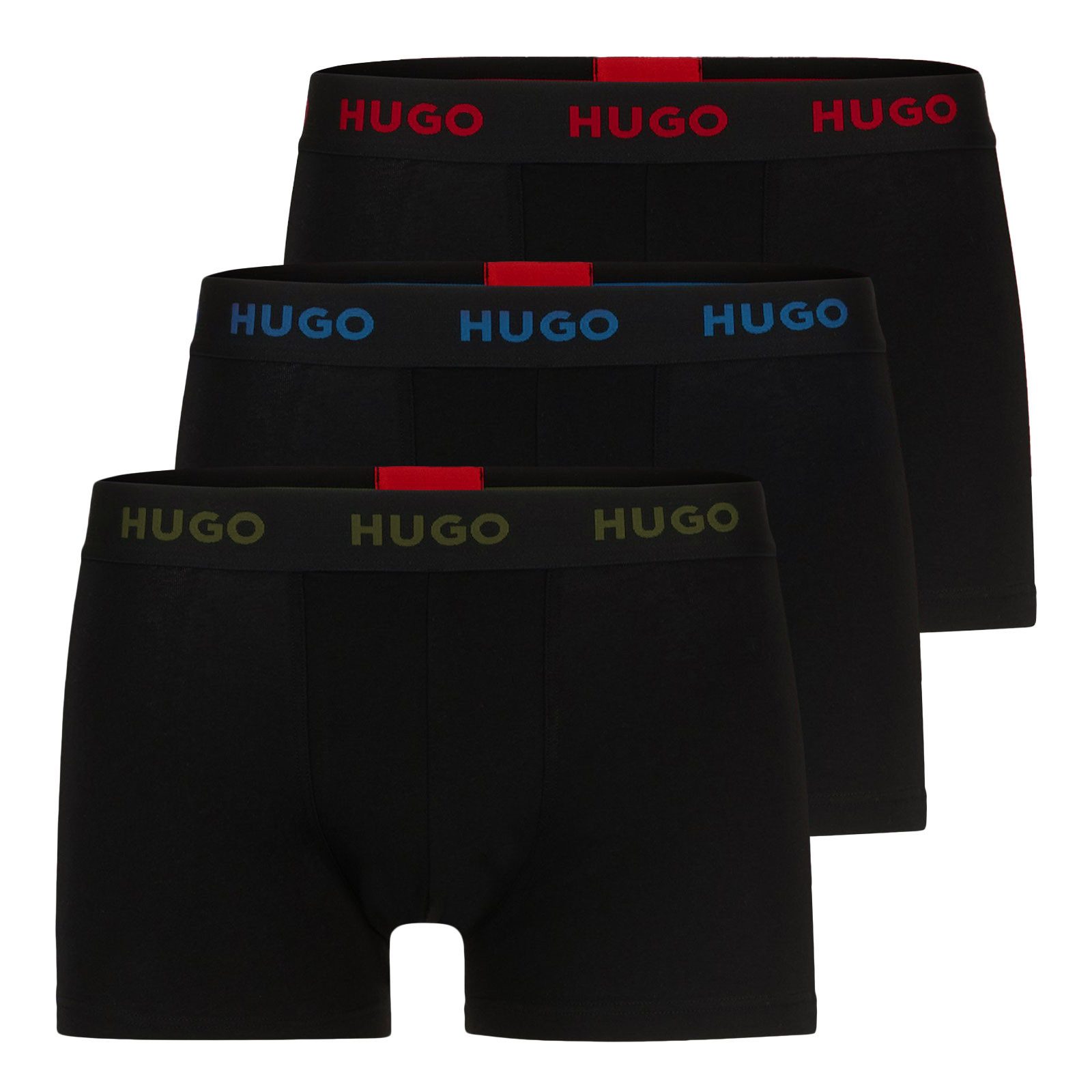 HUGO Boxer Boxer BR Triplet Pack (3-St., 3er Set) mit umlaufendem Markensch günstig online kaufen