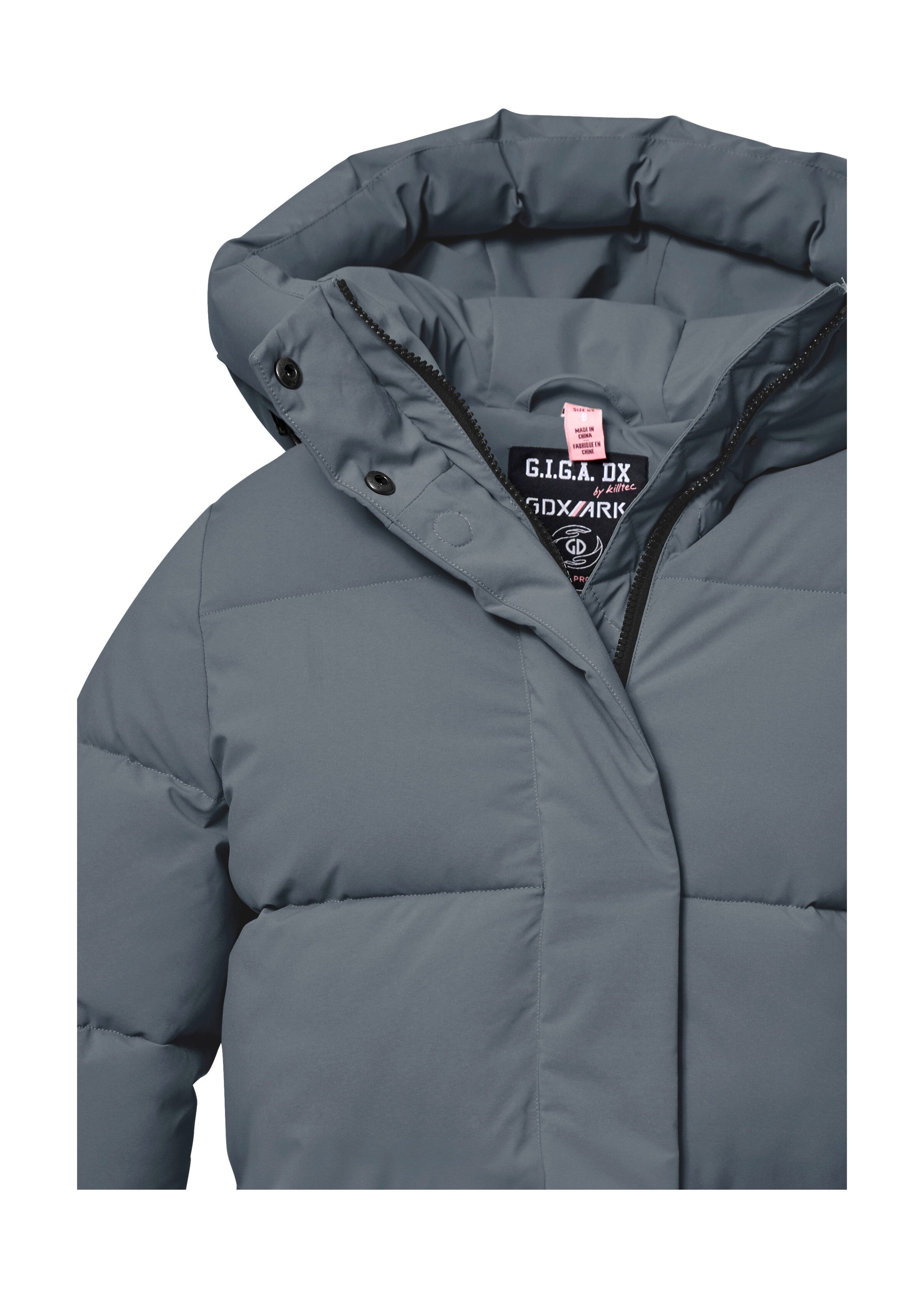 G.I.G.A. DX by killtec Steppmantel GW 1 WMN QLTD PRK Damen Steppparka, winddicht, wasserabweisend, 10.000 mm Wassersäule