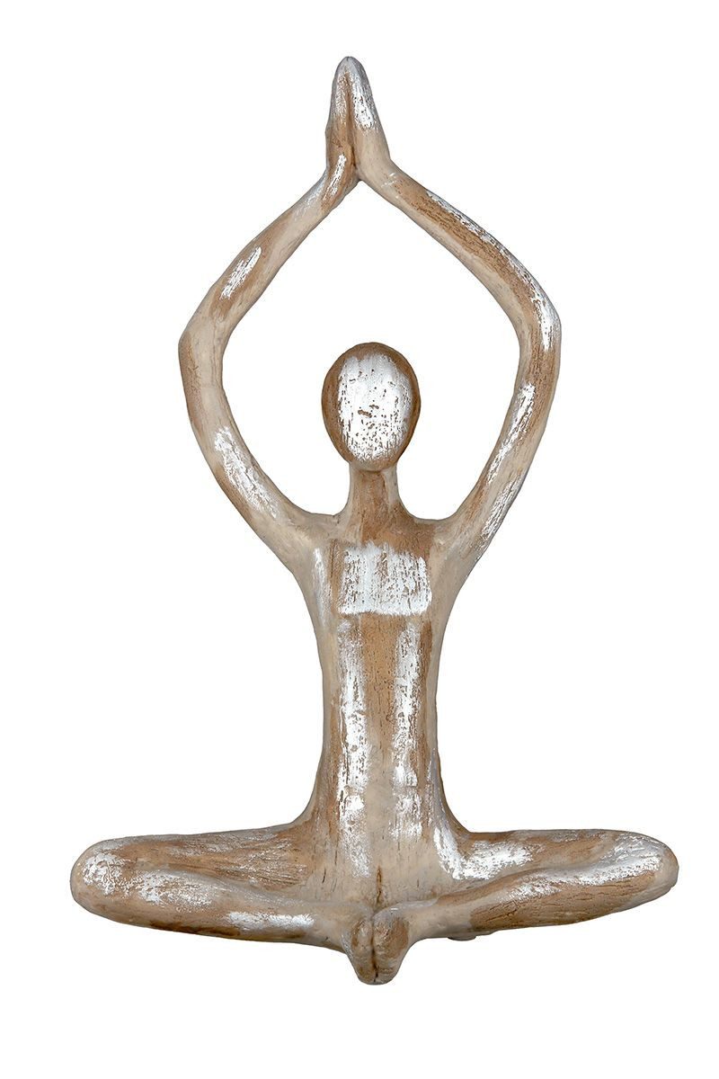 GILDE Dekoobjekt Dekofigur Namaste Yoga Frau günstig online kaufen