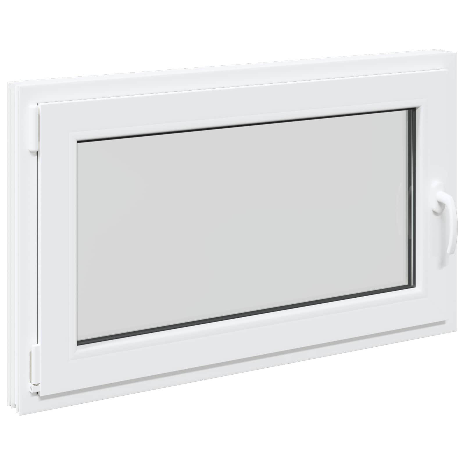 vidaXL Fenster Kipp- und Drehfenster für den Keller RISOR 100 x 70 cm, (1 St)