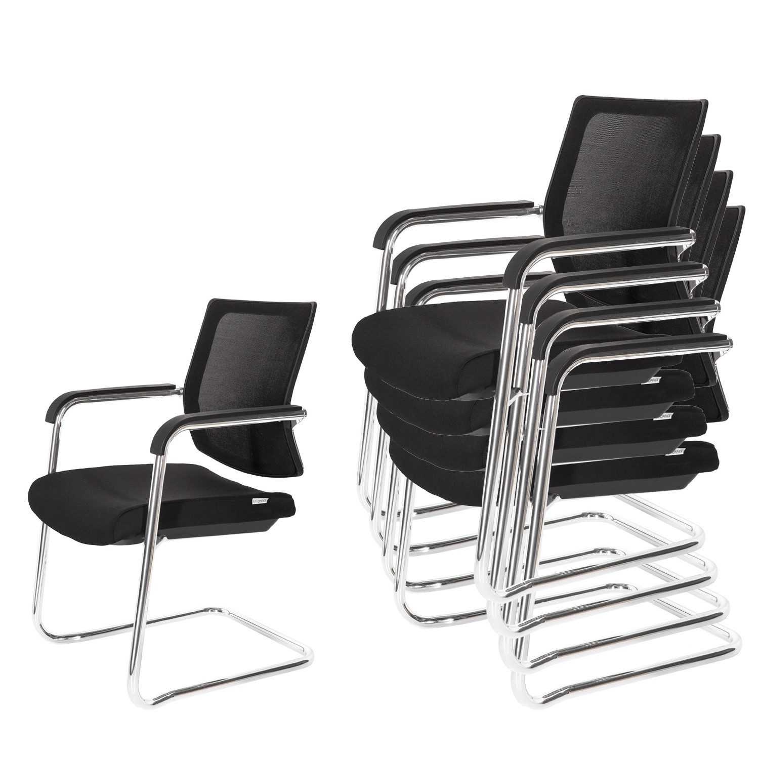 hjh OFFICE Freischwinger Freischwinger LEVIA V günstig online kaufen