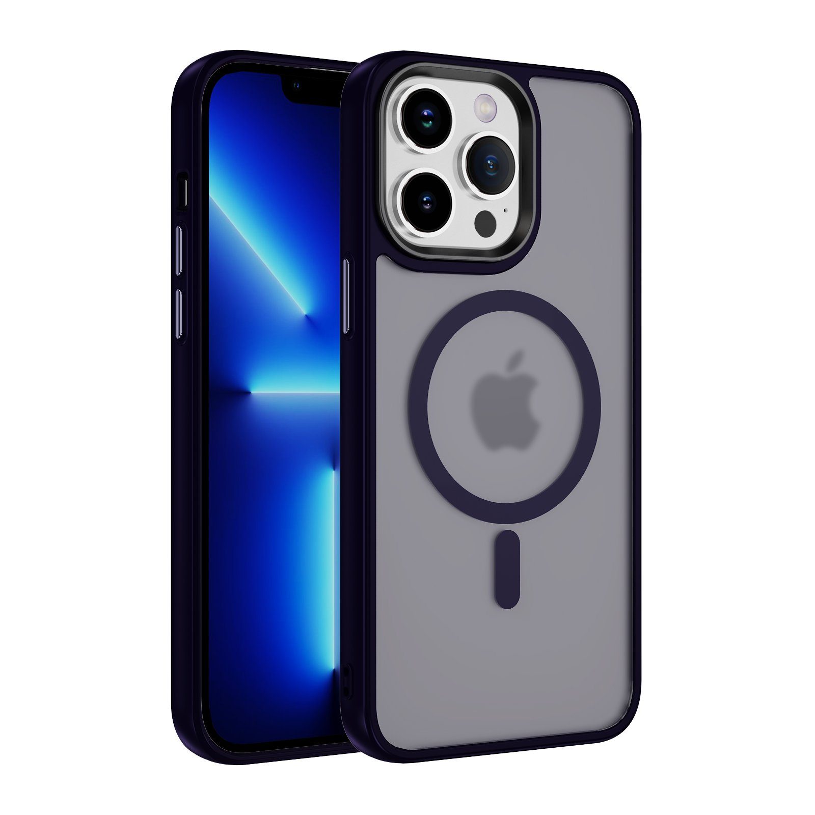 Tec-Expert Handyhülle Magnet Hülle für Apple iPhone 15 Pro Max 6.7 Zoll, 6.7, kompatibel zu Magsafe magnetisches Laden