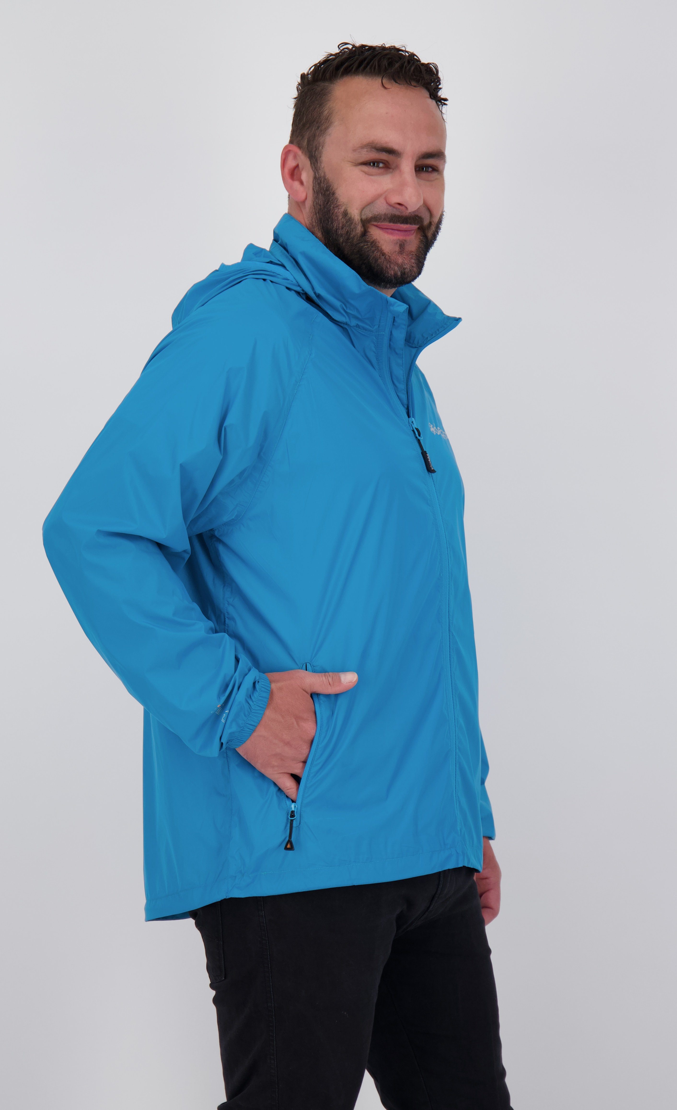 DEPROC Active Regenjacke CS ROBSON II MEN Großen in Radjacke Outdoorjacke, Auch Größen petrol erhältlich